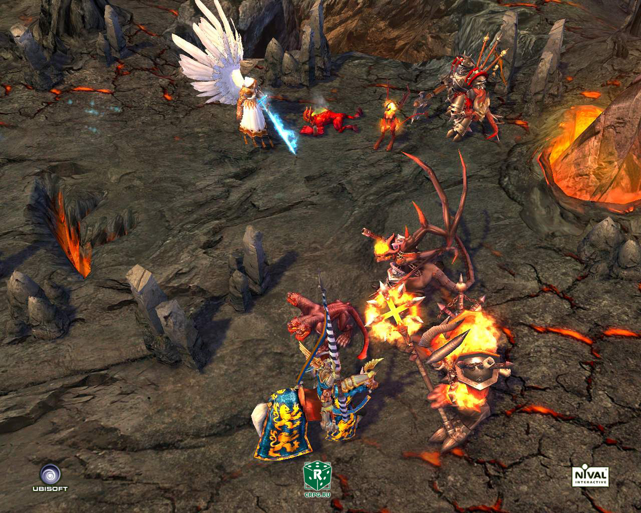 Еще одна битва Haven и Inferno. 
Раздел посвященный Heroes 5 -  тут